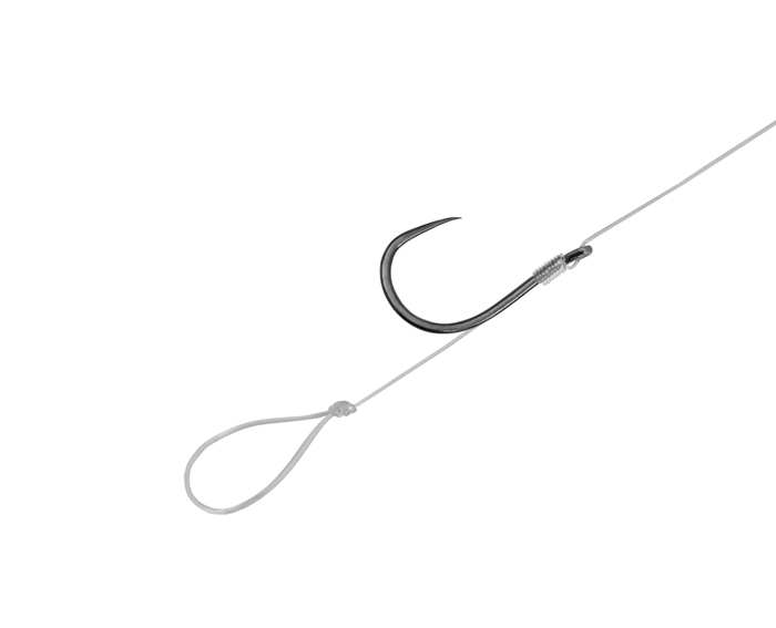 Feedrový nadväzec Delphin FLR Loop / 6ks