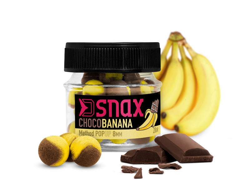 Nástraha D SNAX POP 8mm/20gČokoláda-Banán