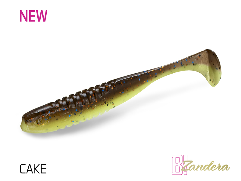 Umělá nástraha Delphin ZANDERA UVs / 5ks 12cm/CAKE