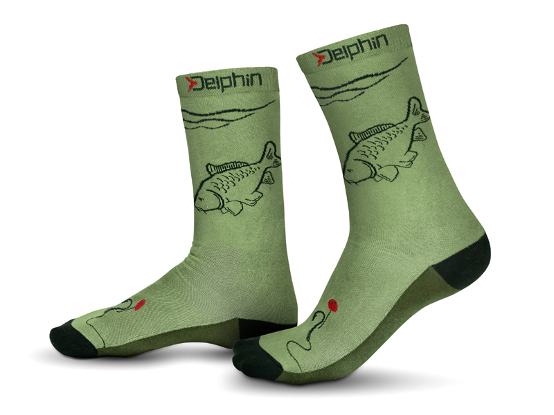 Ponožky pro rybáře Delphin CARP