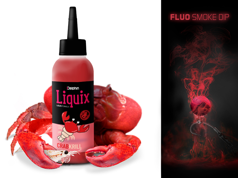 Fluo dip D SNAX LiquiX /100mlKrab-Krill