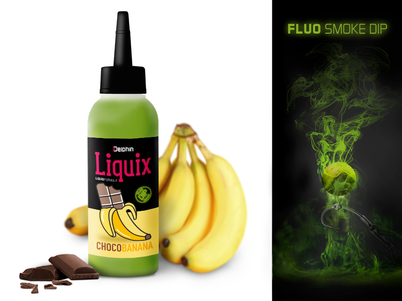 Fluo dip D SNAX LiquiX /100mlČokoláda-Banán