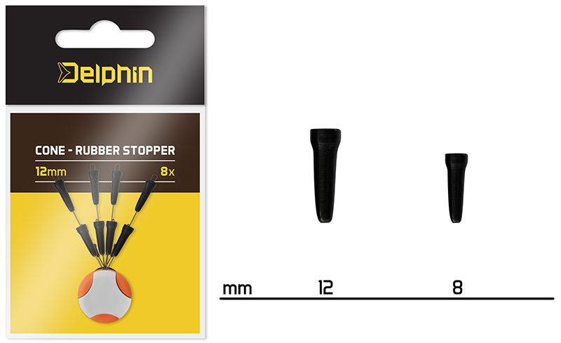 Cone - Rubber stopper8mm