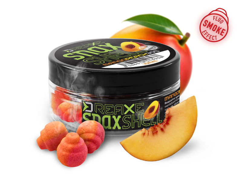 Nástraha D SNAX SHELL 14mm/30g Mango-Broskev/wafters/rozpustné