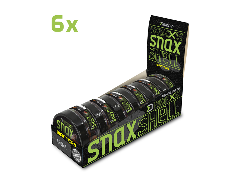 Nástraha D SNAX SHELL 12mm/30g Mušle-Koření/wafters/rozpustné