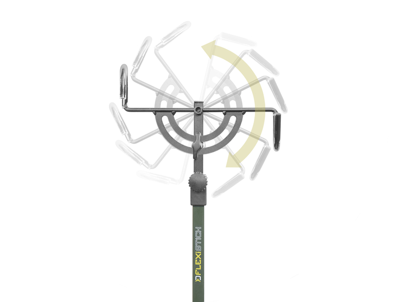 Teleskopický držák na prut Delphin FlexiSTICK