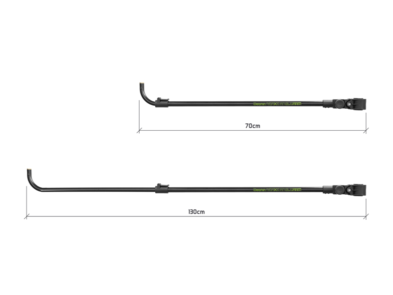 Feederové rameno Delphin REAXE AngleARM 70-110cm