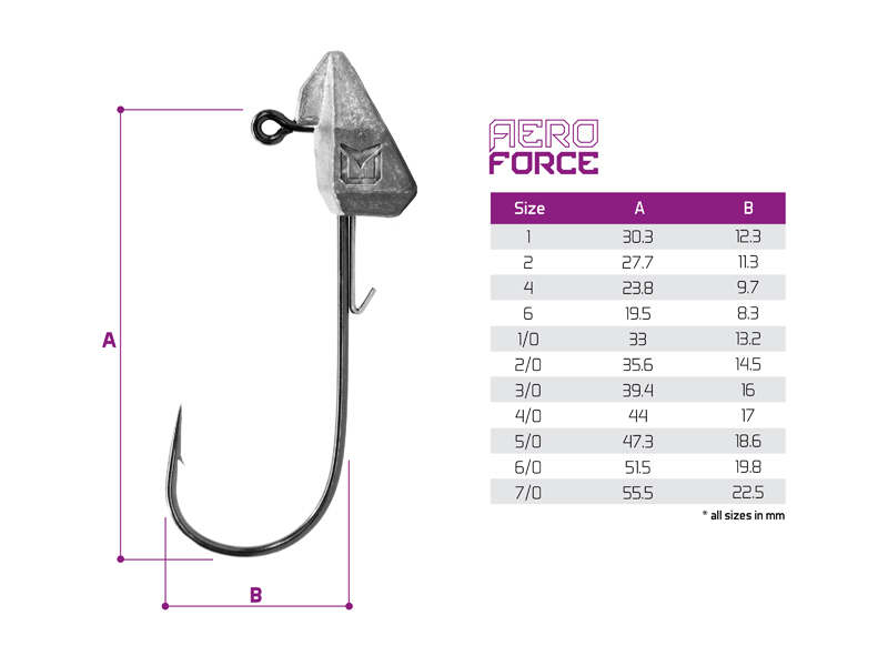 Standup jig s držákem Delphin AeroFORCE / 5ks 5g-2/0