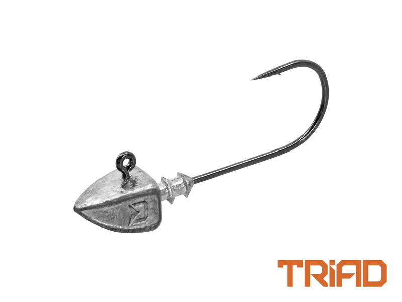 Jigová hlava s límečkem Delphin TRIAD / 5ks 25g-5/0