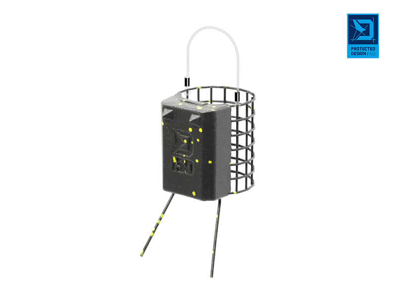 Krmítko s olověnou zátěží Delphin RiverSTIX 170g