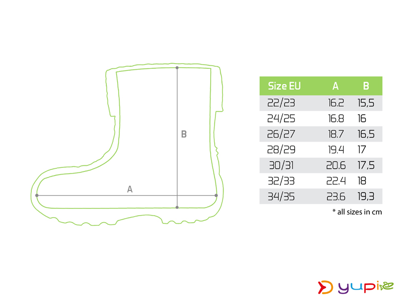 Dětské holínky s vložkou Delphin YUPIE 34/35