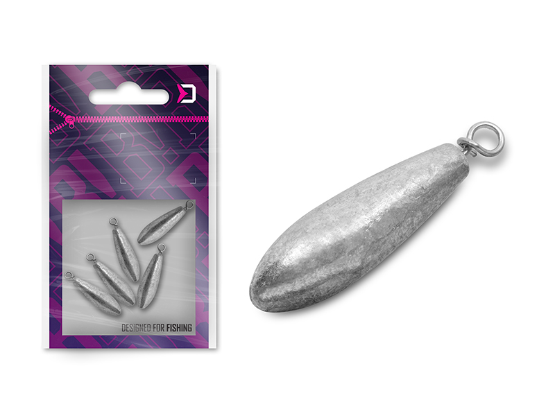 Delphin B! Přídavné závaží s klipem / 5ks 5,0g