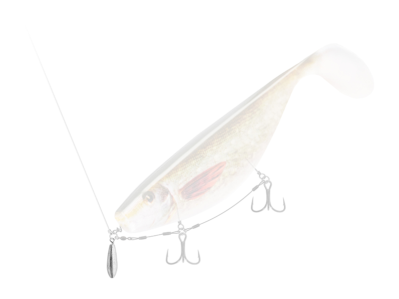 Delphin B! Přídavné závaží s klipem / 5ks 5,0g