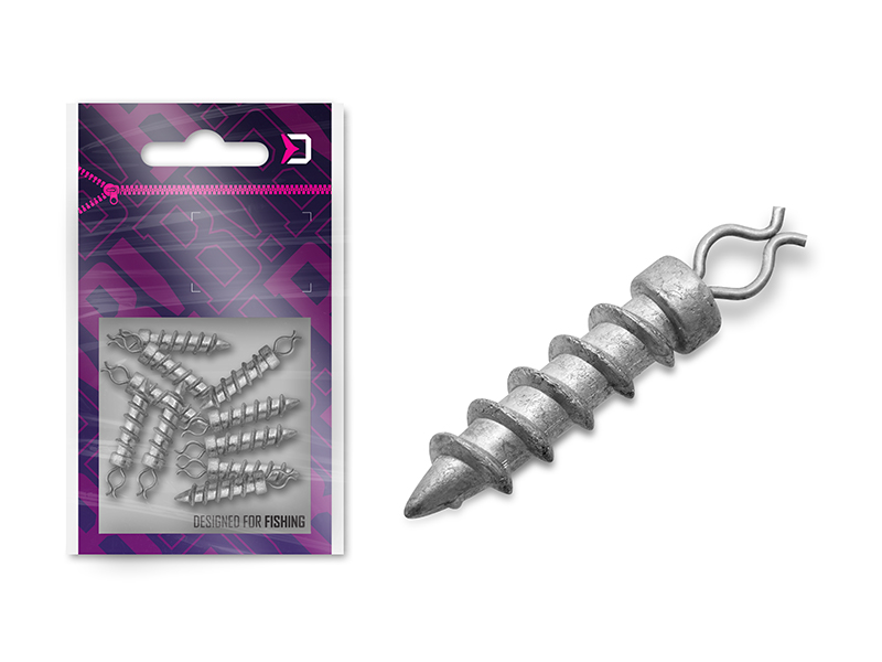 Delphin B! Přídavné závaží zavrtávací / 10ks 4,0g