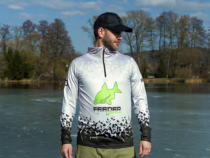 Tričko s kapucí Delphin UV ARMOR 50+ Reaxe M