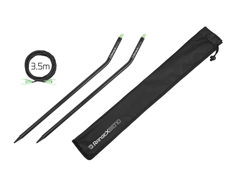 Distanční tyče Delphin RangeX BEND