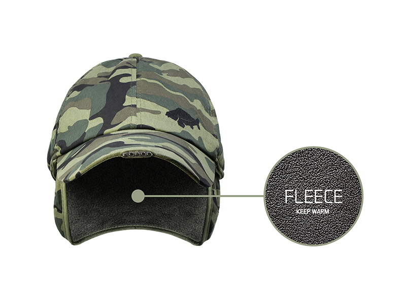 Zimní LED kšiltovka Delphin OutLINE Camo UNI