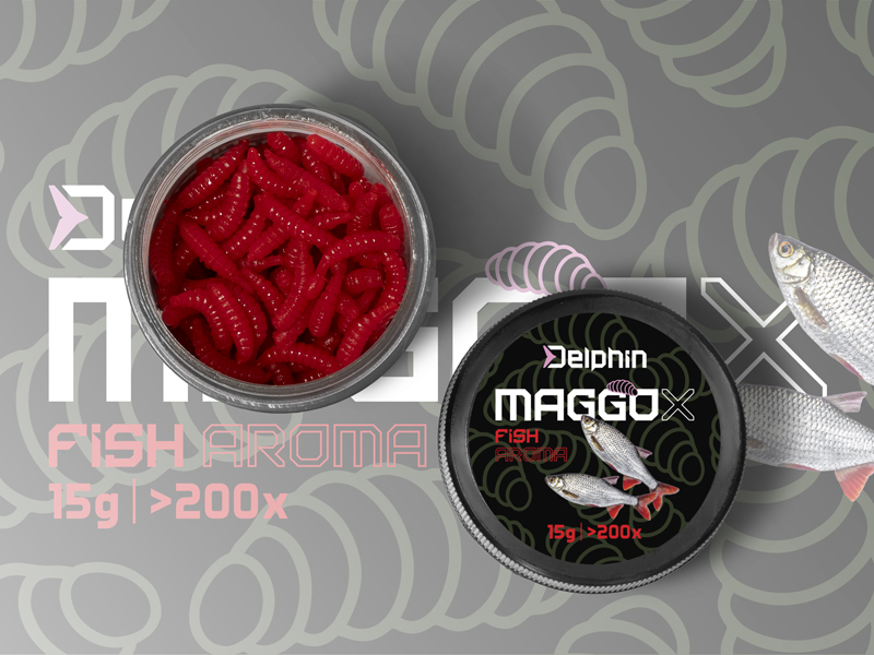 Umělá nástraha Delphin MaggoX Pop Up Ryba