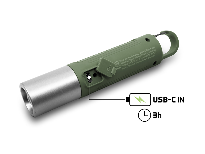 Kempingové svítidlo Delphin Torix 2200 mAh