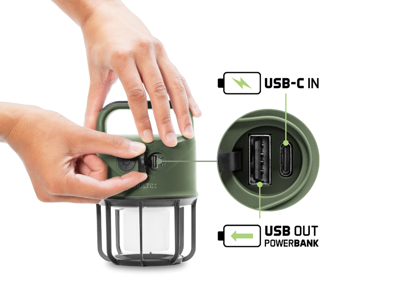 Kempingová lampa Delphin Multix 4400 mAh