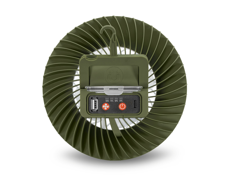 Ventilátor se světlem Delphin Ventix 4400 mAh