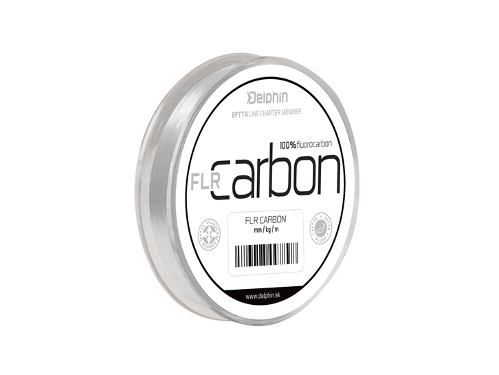 Delphin FLR CARBON - 100% fluorokarbón transp. 50m 0,185mm  6,0lbs