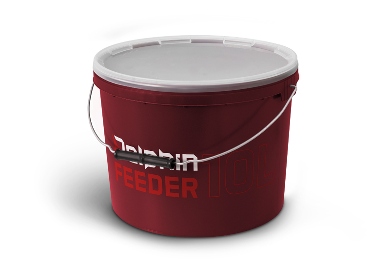 Okrúhle vedro s vrchnákom Delphin FEEDER