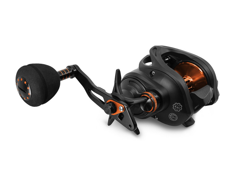 DELPHIN RUNIX links Baitcast fishing reel Sternbremse DE 101004305