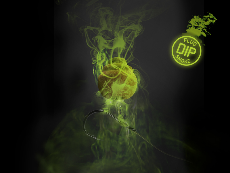 Dipovací sprej Delphin AromaX 30ml Kukuřice/Ananas fluo zelená