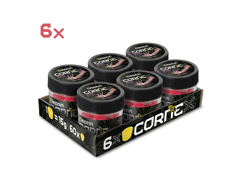 Umělá nástraha Delphin CorneX Pop Up 60ks Squid